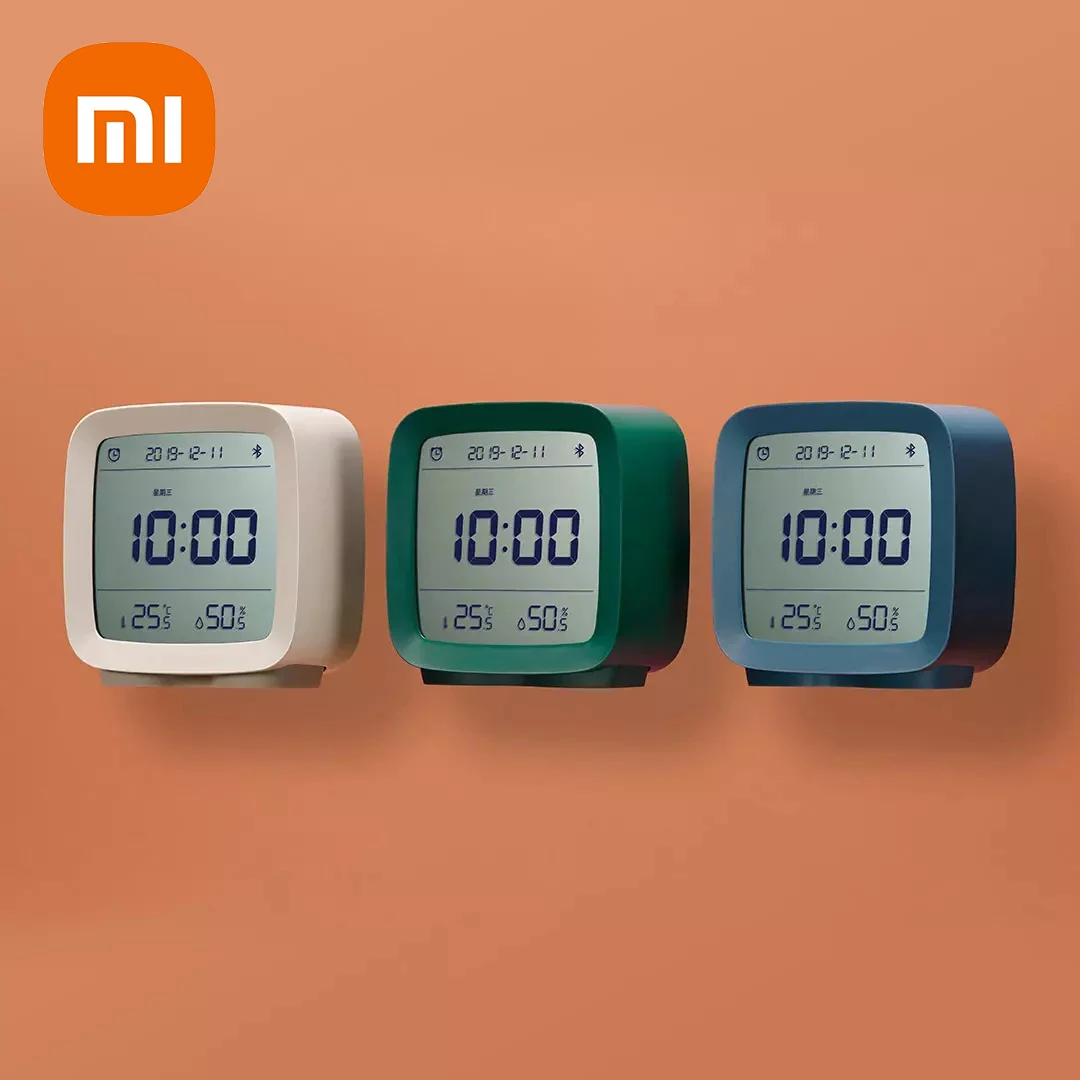 Оригинальный Bluetooth-будильник XIAOMI Cleargrass, умный контроль температуры и влажности, ЖК-экран, регулируемый ночник
Оригинальный Bluetooth-будильник XIAOMI Cleargrass, умный контроль температуры и влажности, ЖК-экран, регулируемый ночник
