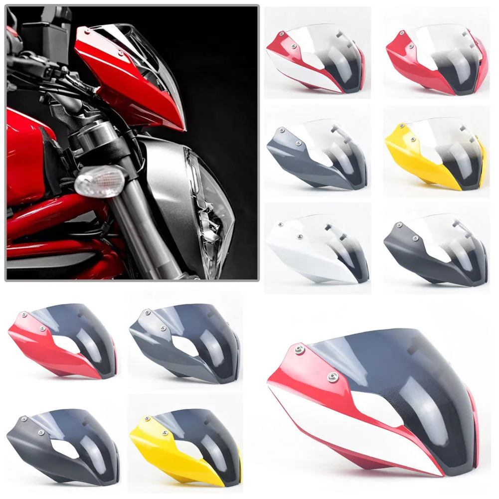 Мотоциклетный обтекатель лобовое стекло Передняя головка капот для Ducati Monster 821 797 1200 695-2018 передний ветровой экран дефлектор
Мотоциклетный обтекатель лобовое стекло Передняя головка капот для Ducati Monster 821 797 1200 695-2018 передний ветровой экран дефлектор