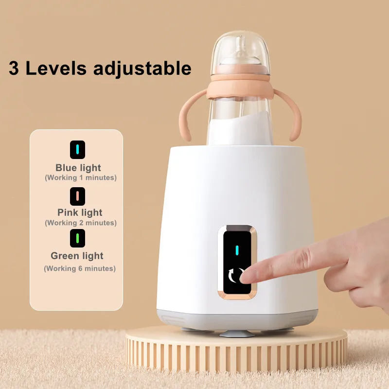 Перезаряжаемый через USB умный шейкер для детского молока с мягким ночным светом