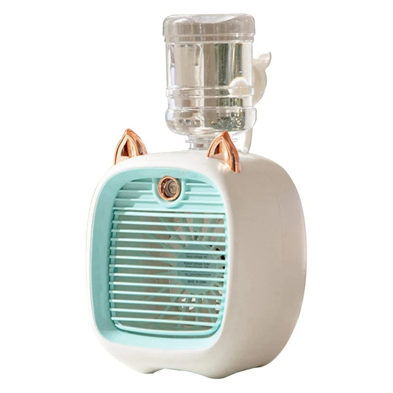 Water Air Conditioning Fan, Mini Fan, USB Fan, Desktop Turbo Spray Humidification Cooler
Water Air Conditioning Fan, Mini Fan, USB Fan, Desktop Turbo Spray Humidification Cooler