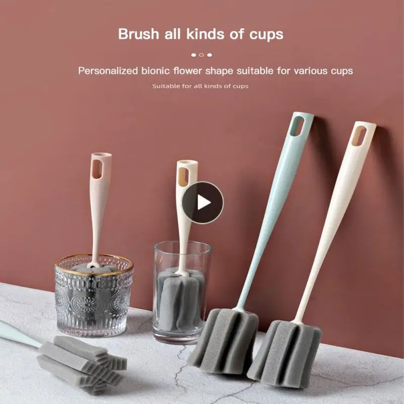 Glass Coffee Mug Tea Pot Brush Washing Bottle Brush Durable Wash Cup Sponge No Dead Corners Cups Cleaner Cup Brush Long Handle
Glass Coffee Mug Tea Pot Brush Washing Bottle Brush Durable Wash Cup Sponge No Dead Corners Cups Cleaner Cup Brush Long Handle