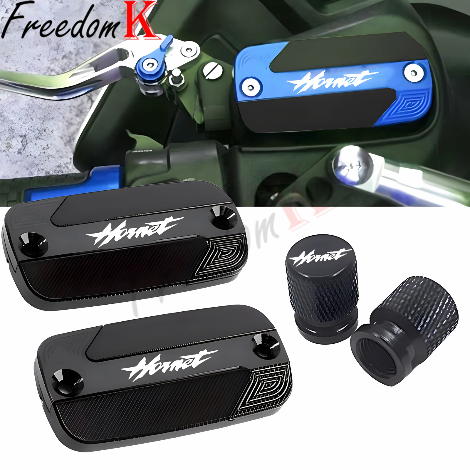 Подходит для Hornet 600 900 HORNET мотоцикла CNC бачок тормозной жидкости переднего колеса