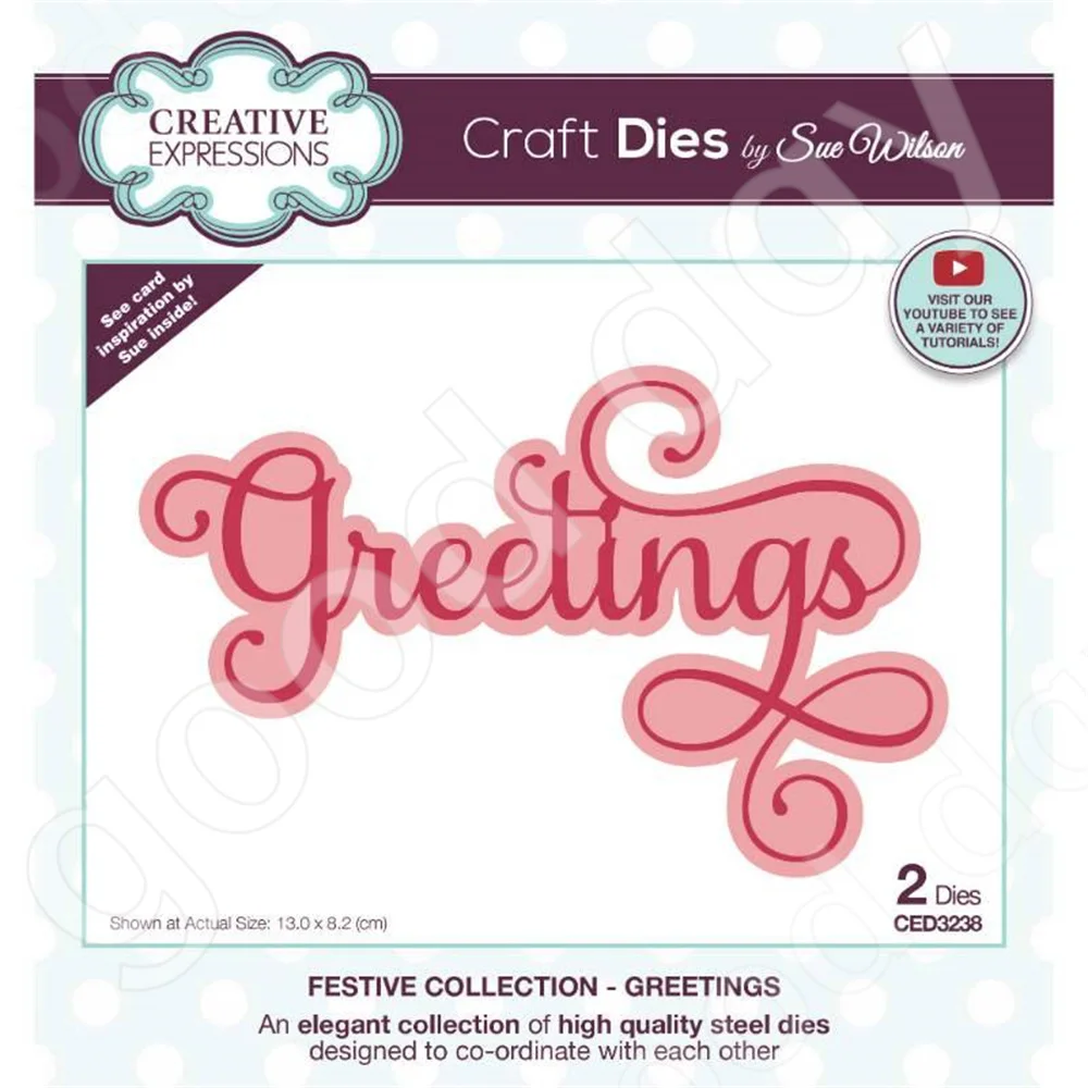 New Christmas 2022 Arrival Greetings Craft Metal Cutting Dies Scrapbook Diary Decoration Embossing Template Diy card Handmade
New Christmas 2022 Arrival Greetings Craft Metal Cutting Dies Scrapbook Diary Decoration Embossing Template Diy card Handmade