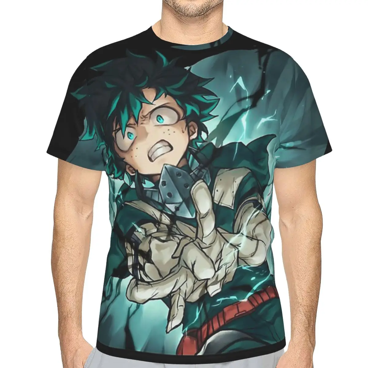 Deku Izuku Midoriya O Neck Polyester 3D TShirt My Hero Academia All Might Manga Original Thin TShirt Man's Clothes Individuality
Deku Izuku Midoriya O Neck Polyester 3D TShirt My Hero Academia All Might Manga Original Thin TShirt Man's Clothes Individuality
