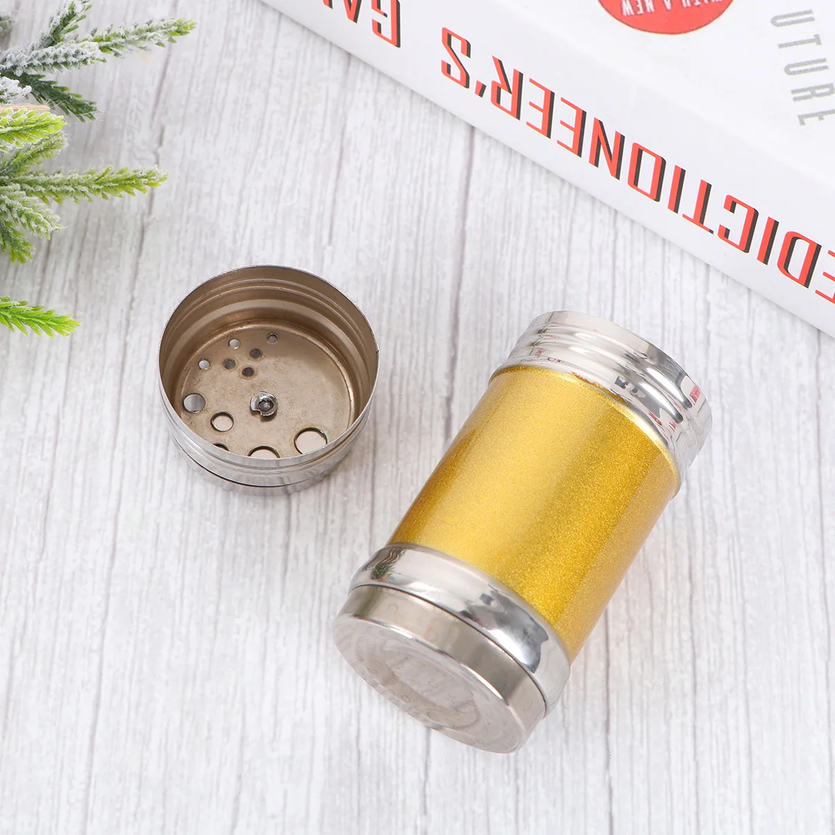 Shaker Seasoning Jars Metal Salt Pepper Organizers Sugar Dispenser Containers Bottle Stainless Steel Bottles Cooking Cans
Shaker Seasoning Jars Metal Salt Pepper Organizers Sugar Dispenser Containers Bottle Stainless Steel Bottles Cooking Cans