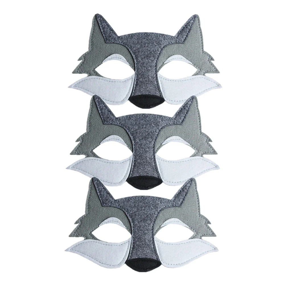 3PCS Wolf Mask Decor Funny Felt Wolf Mask Decor Kids Party Wolf Head Mask Cosplay Party Wolf Head Mask Props Cartoon Wolf Head
3PCS Wolf Mask Decor Funny Felt Wolf Mask Decor Kids Party Wolf Head Mask Cosplay Party Wolf Head Mask Props Cartoon Wolf Head