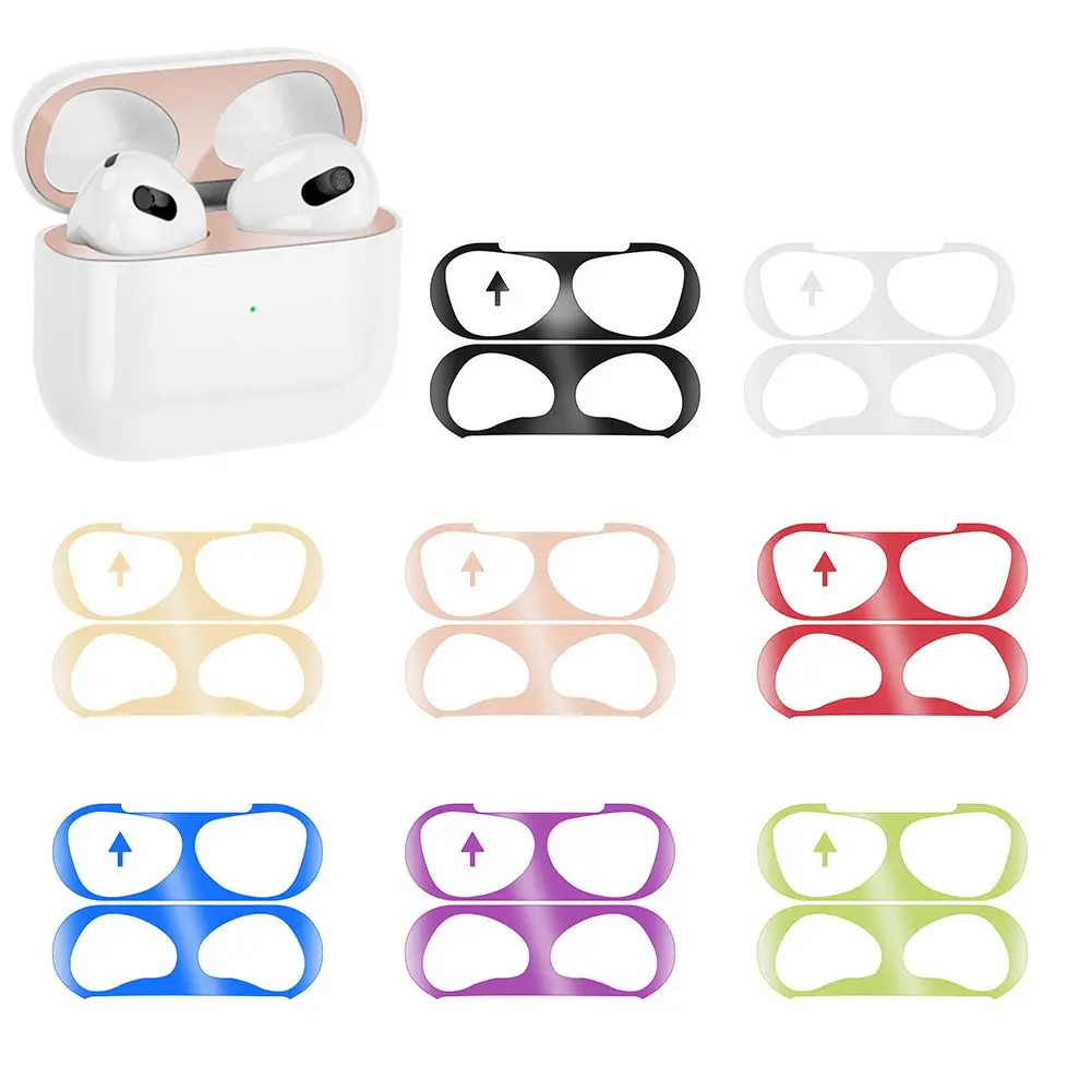 Charging Box Cover Earphone Dust-proof Sticker Protective Dust Guard Metal For AirPods 3
Charging Box Cover Earphone Dust-proof Sticker Protective Dust Guard Metal For AirPods 3