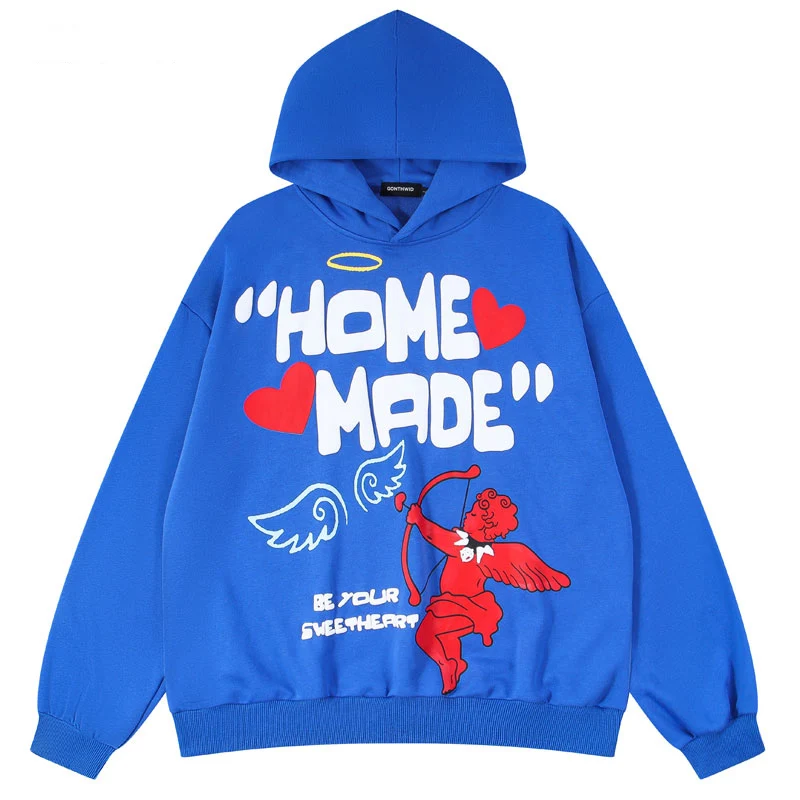 Hip Hop Hoodie Sweatshirt Streetwear Men Angel Letter Print Hooded Pullover Harajuku Fashion Casual Loose Oversized Sweatshirt
Hip Hop Hoodie Sweatshirt Streetwear Men Angel Letter Print Hooded Pullover Harajuku Fashion Casual Loose Oversized Sweatshirt