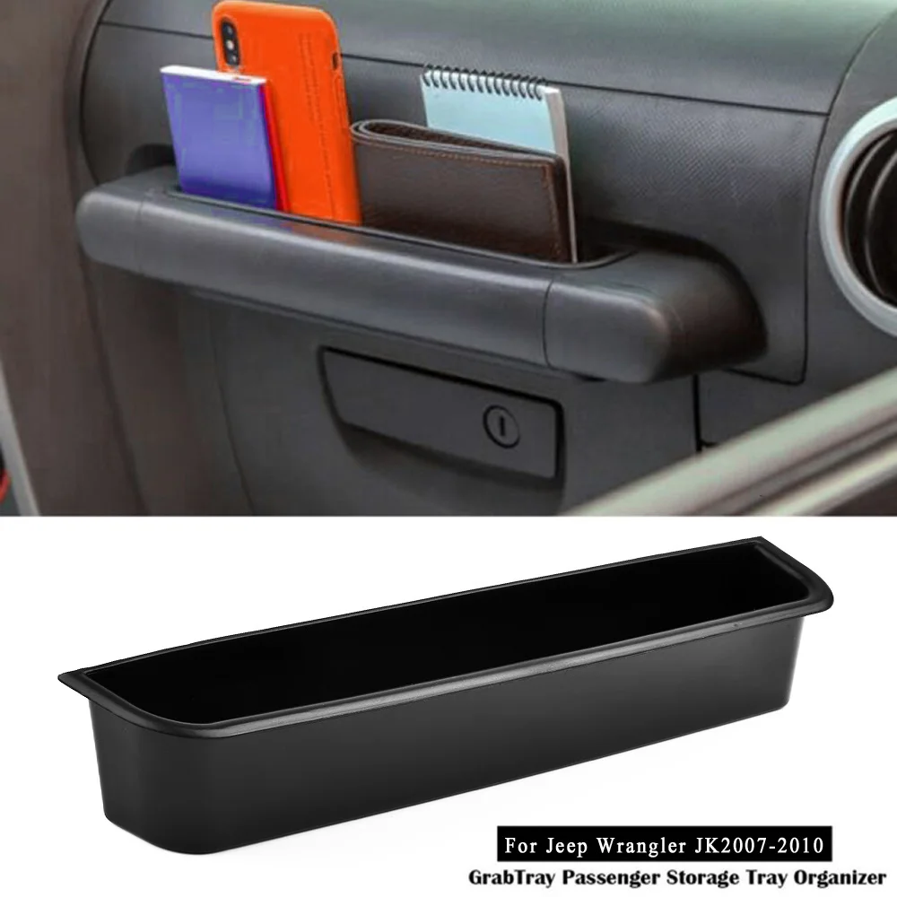 Passenger Handle Storage Tray Organizer Box For 2007-2010 Jeep Wrangler JK JKU High Quality Car Accessories
Passenger Handle Storage Tray Organizer Box For 2007-2010 Jeep Wrangler JK JKU High Quality Car Accessories