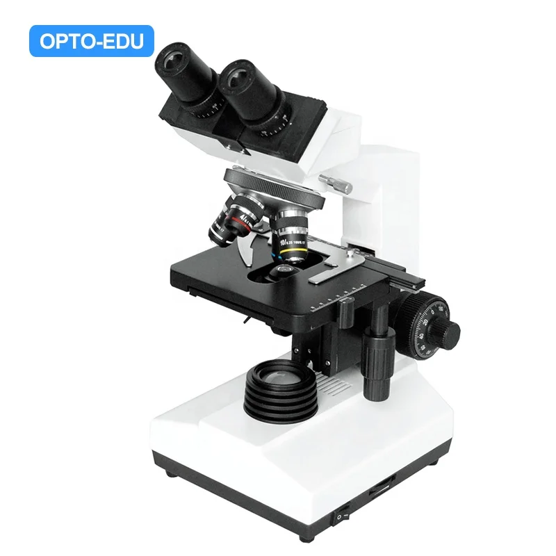OPTO-EDU A19.1008-40 40x-1000x бинокулярный недорогой фазный контрастный микроскоп