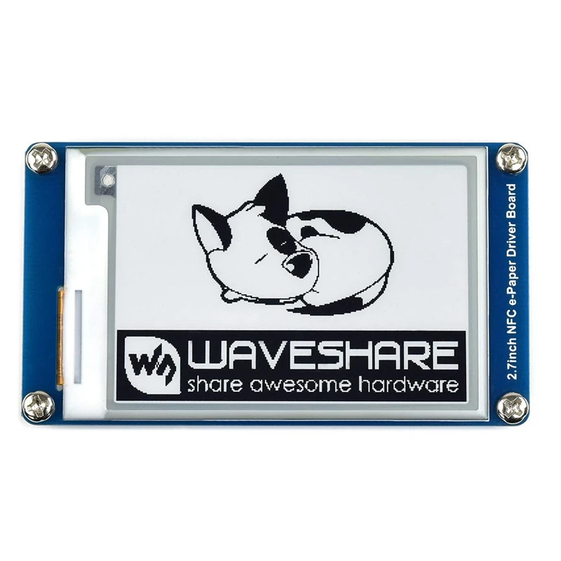 Waveshare 2.7 Inch Passive NFC-Powered E-Paper Module No Battery Wireless Powering & Data Transfer
Waveshare 2.7 Inch Passive NFC-Powered E-Paper Module No Battery Wireless Powering & Data Transfer