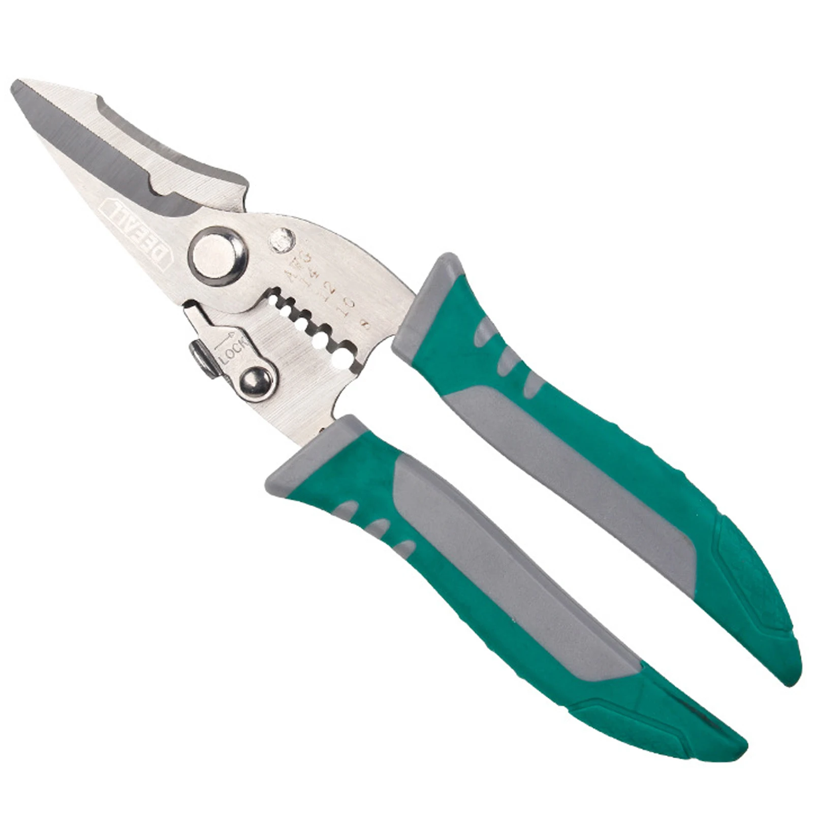 8-14mm Wire Stripper Electrician Cable Multi-function Wire Stripper Electrician Shears Peeling Wire Pulling Pliers Hand Tool
8-14mm Wire Stripper Electrician Cable Multi-function Wire Stripper Electrician Shears Peeling Wire Pulling Pliers Hand Tool