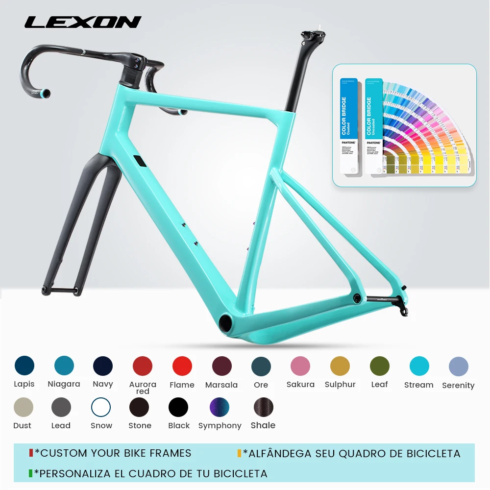 Каркас гравия из углеродного волокна LEXON GFX, индивидуальная рама для дорожного велосипеда, дисковый тормоз, запчасти для внедорожного велос...
Каркас гравия из углеродного волокна LEXON GFX, индивидуальная рама для дорожного велосипеда, дисковый тормоз, запчасти для внедорожного велос...