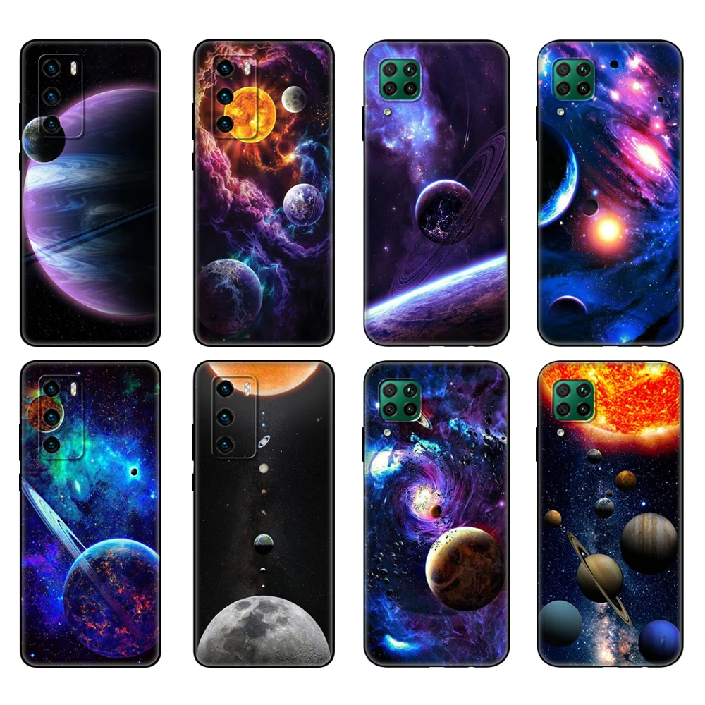 Черный чехол из ТПУ для Huawei P30 Lite P30 Pro P40, чехол для Huawei P40 LITE E P Smart 2020, чехол для солнечной системы
Черный чехол из ТПУ для Huawei P30 Lite P30 Pro P40, чехол для Huawei P40 LITE E P Smart 2020, чехол для солнечной системы