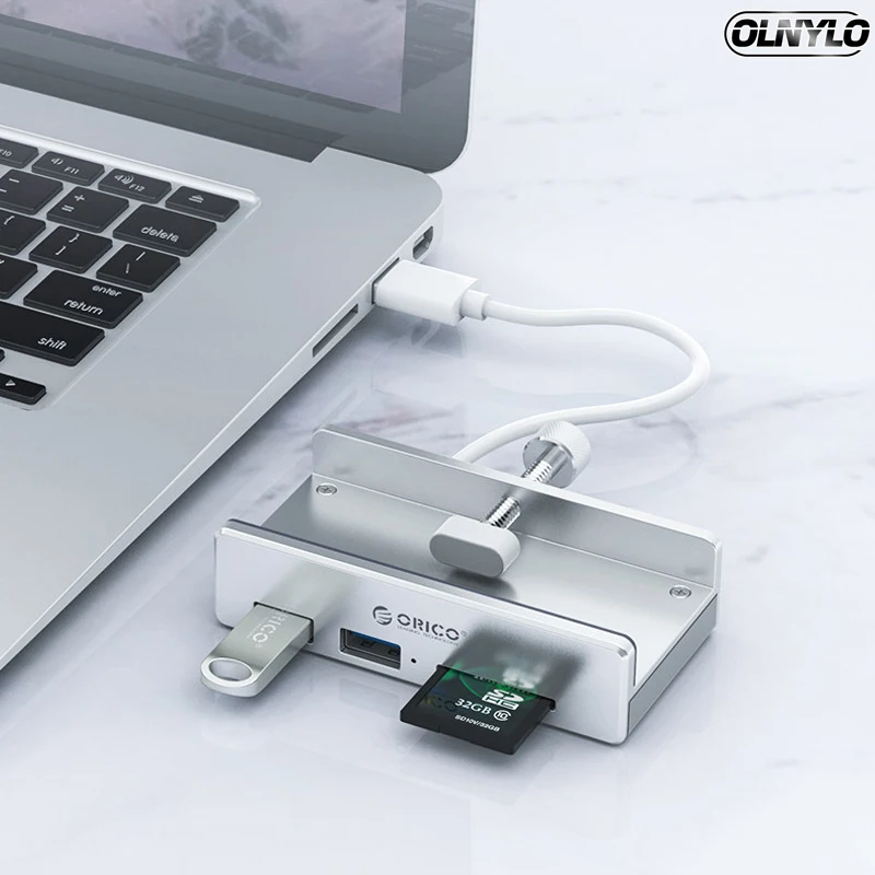 ORICO MH4PU 4 In 1 USB 3.0 HUB With Power Supply Super High Speed Expansion 5GBPS Data Transmission Snap-on HUB Laptop Accessory
ORICO MH4PU 4 In 1 USB 3.0 HUB With Power Supply Super High Speed Expansion 5GBPS Data Transmission Snap-on HUB Laptop Accessory