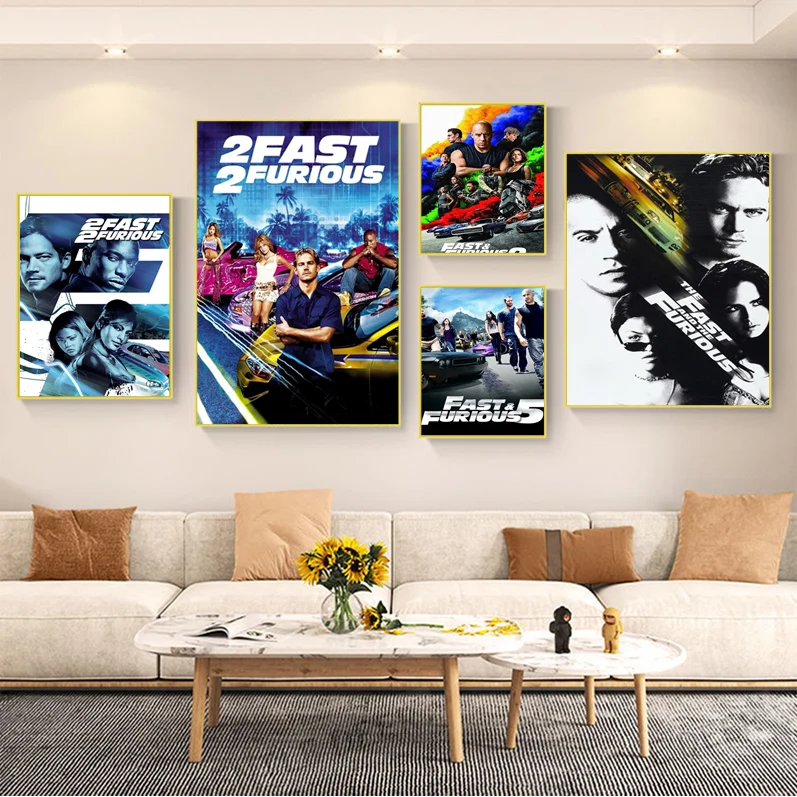Classic Movie The F-Fast And The Furious Anime Posters Sticky Waterproof Paper Sticker Coffee House Bar Stickers Wall Painting
Classic Movie The F-Fast And The Furious Anime Posters Sticky Waterproof Paper Sticker Coffee House Bar Stickers Wall Painting