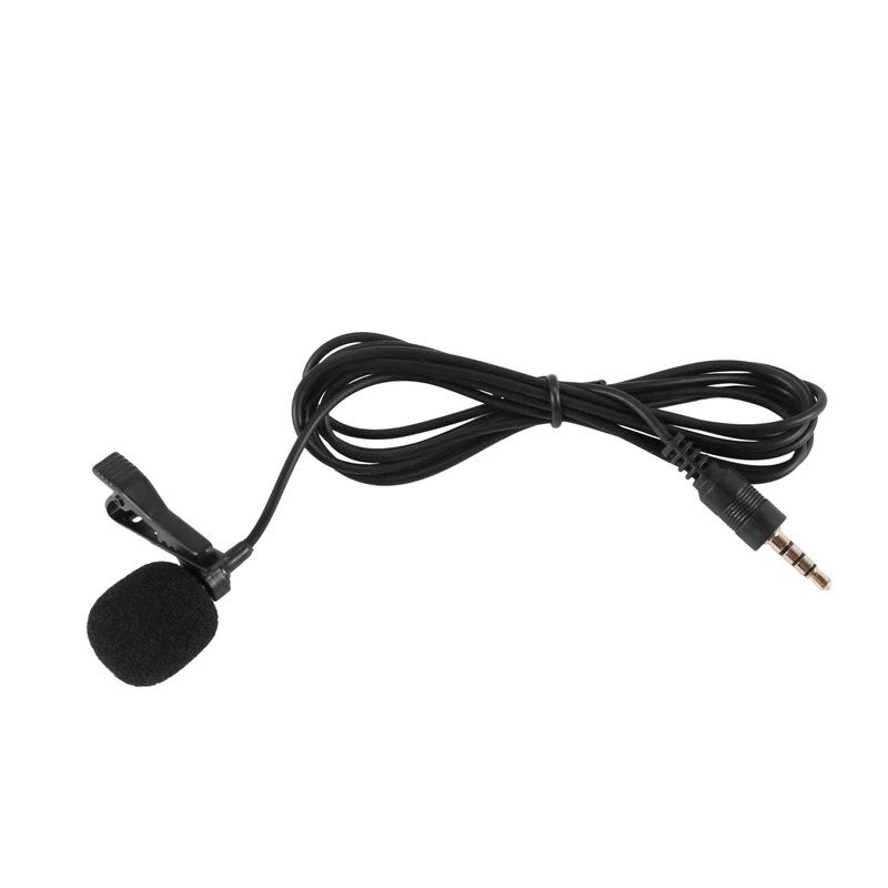 3.5 mm Computer Clip-on Mini Microphone
3.5 mm Computer Clip-on Mini Microphone