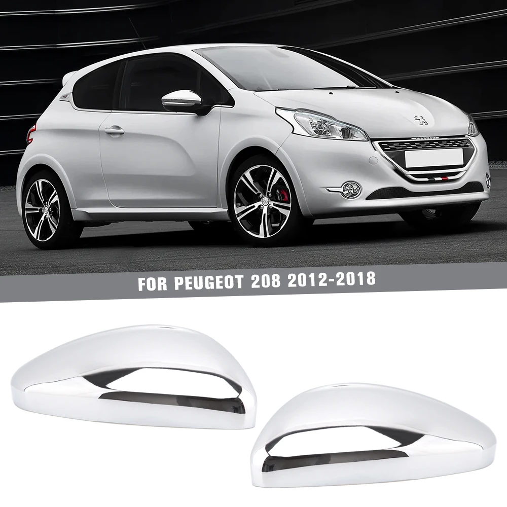 Чехол для зеркала заднего вида для Peugeot 208 2012-2018 для Citroen C3 C4, хромированные защитные чехлы из АБС-пластика для зеркала заднего вида
Чехол для зеркала заднего вида для Peugeot 208 2012-2018 для Citroen C3 C4, хромированные защитные чехлы из АБС-пластика для зеркала заднего вида