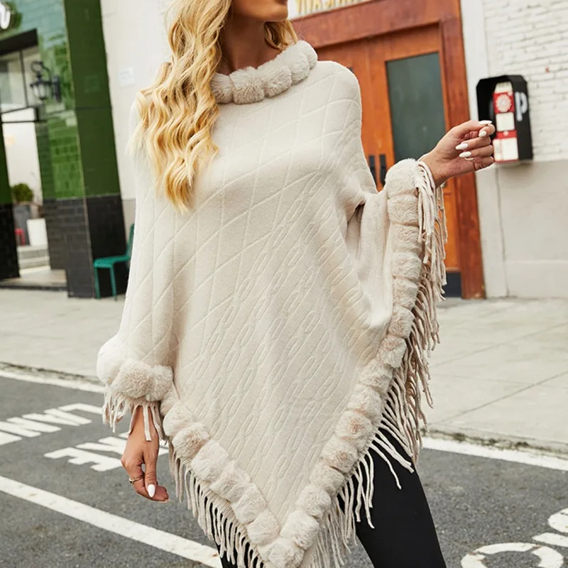 Женские пальто и куртки на зиму, однотонные теплые вязаные накидки и пончо с искусственным мехом и воротником с бахромой, осенняя верхняя од...
Женские пальто и куртки на зиму, однотонные теплые вязаные накидки и пончо с искусственным мехом и воротником с бахромой, осенняя верхняя од...