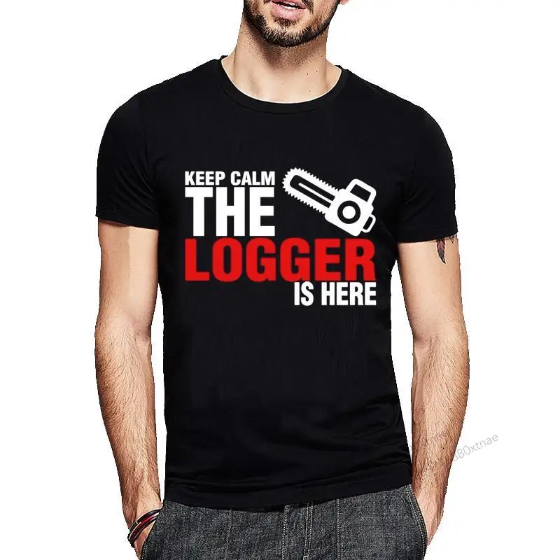 Hot Sale Men T shirt Keep Calm The Logger Is Here Tees Shirt T shirts Short Sleeve Cotton Custom For Men's T-shirts Plus Size
Hot Sale Men T shirt Keep Calm The Logger Is Here Tees Shirt T shirts Short Sleeve Cotton Custom For Men's T-shirts Plus Size