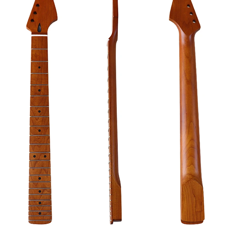 Satin Finish Canada Full Roasted Flame Maple 6 String Electric Guitar Neck 22 Frets With Bone Nut
Satin Finish Canada Full Roasted Flame Maple 6 String Electric Guitar Neck 22 Frets With Bone Nut