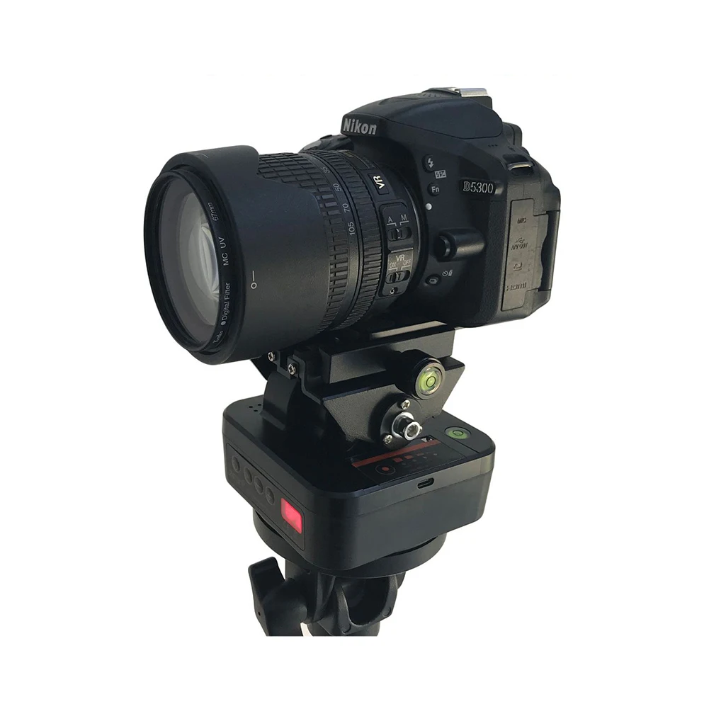 YT-1000 Motorized Rotating Panoramic Head Remote Control Pan Tilt Video Tripod Head Stabilizer for Smartphone DSLR Cameras
YT-1000 Motorized Rotating Panoramic Head Remote Control Pan Tilt Video Tripod Head Stabilizer for Smartphone DSLR Cameras