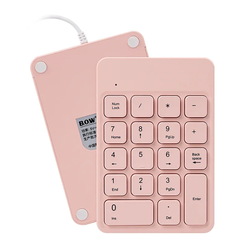 Беспроводная цифровая клавиатура 2 4 ГГц Numpad 18 клавиш небольшого размера для