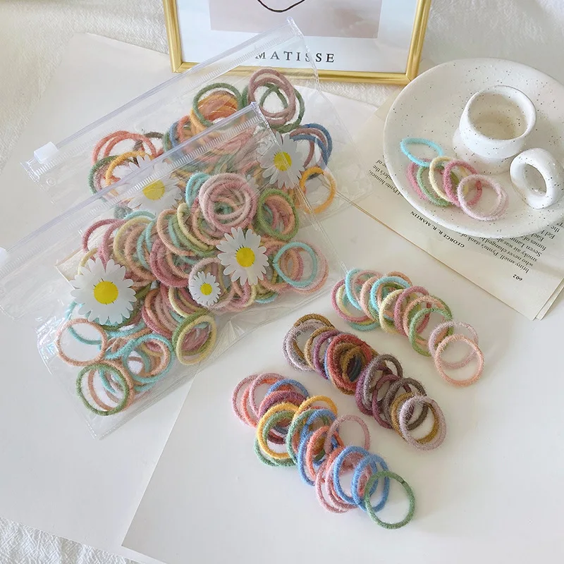 100pieces/set Hair Ties Rubber Band Hair Rope Hair Ornament Plush Hair Rope Headdress Children's Hair Band Hair Accessories
100pieces/set Hair Ties Rubber Band Hair Rope Hair Ornament Plush Hair Rope Headdress Children's Hair Band Hair Accessories