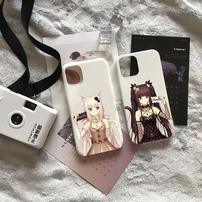 Chocola Nekopara anime Phone Case Candy Color for iPhone 6 7 8 11 12 13 s mini pro X XS XR MAX Plus
Chocola Nekopara anime Phone Case Candy Color for iPhone 6 7 8 11 12 13 s mini pro X XS XR MAX Plus
