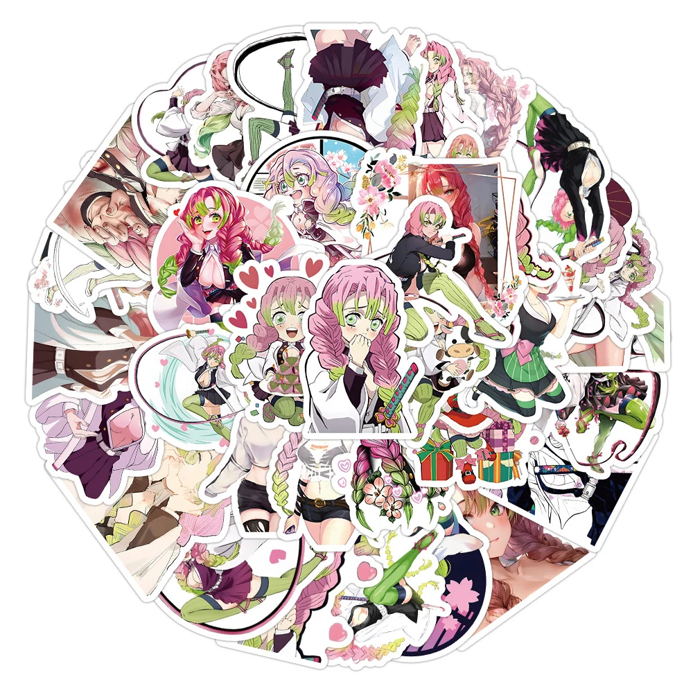 10/30/50pcs Demon Slayer Kanroji Mitsuri Stickers Anime Kawaii Girls Sticker Bike Notebook Suitcase Stationery Kids Toys Decals
10/30/50pcs Demon Slayer Kanroji Mitsuri Stickers Anime Kawaii Girls Sticker Bike Notebook Suitcase Stationery Kids Toys Decals