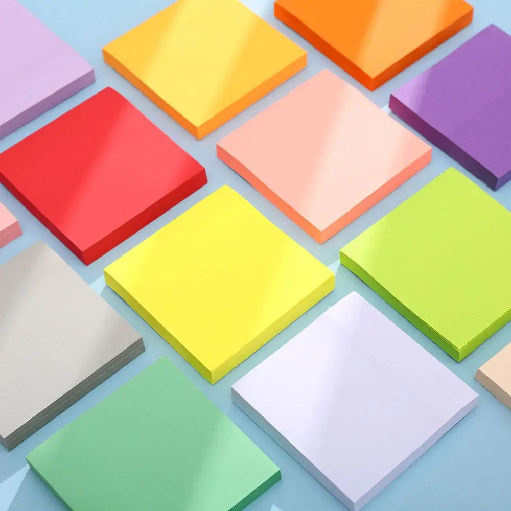 100 Sheets Square Candy Color Sticky Note Self-adhesive Memo Pad Office Index Stickers Bookmark DIY Handbook Decor School Supply
100 Sheets Square Candy Color Sticky Note Self-adhesive Memo Pad Office Index Stickers Bookmark DIY Handbook Decor School Supply