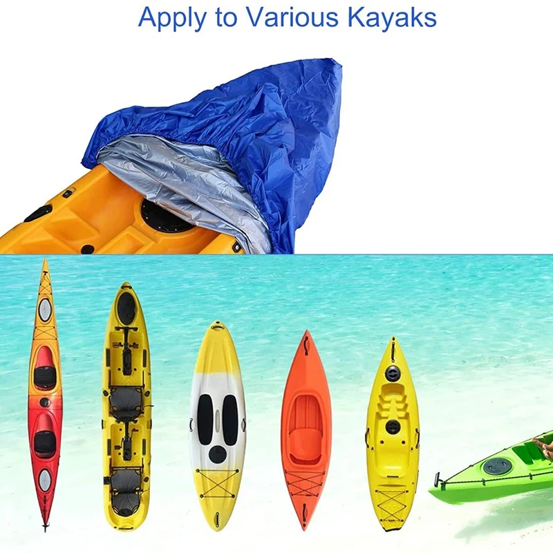 Waterproof Kayak Cover For Outdoor Storage Kayak Accessories Dust Cover UV Protection Sunblock Shield For Kayak
Waterproof Kayak Cover For Outdoor Storage Kayak Accessories Dust Cover UV Protection Sunblock Shield For Kayak