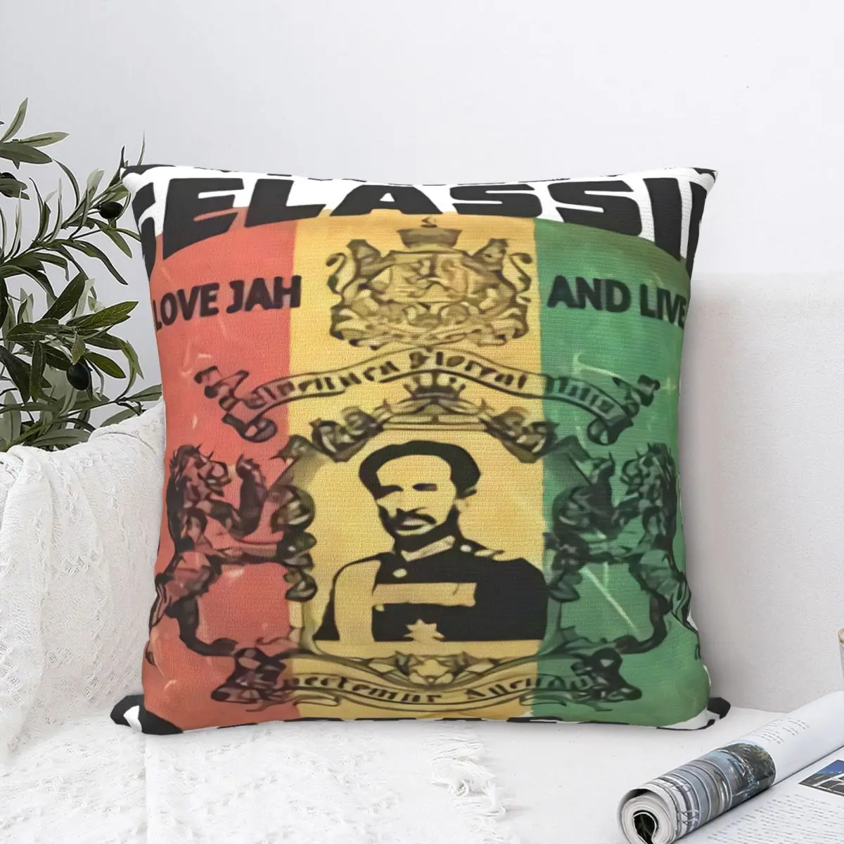 Selassie Reggae African Decorative Pillow Bed Throw Pillow Cover Cushion Cover Car Sofa
Selassie Reggae African Decorative Pillow Bed Throw Pillow Cover Cushion Cover Car Sofa