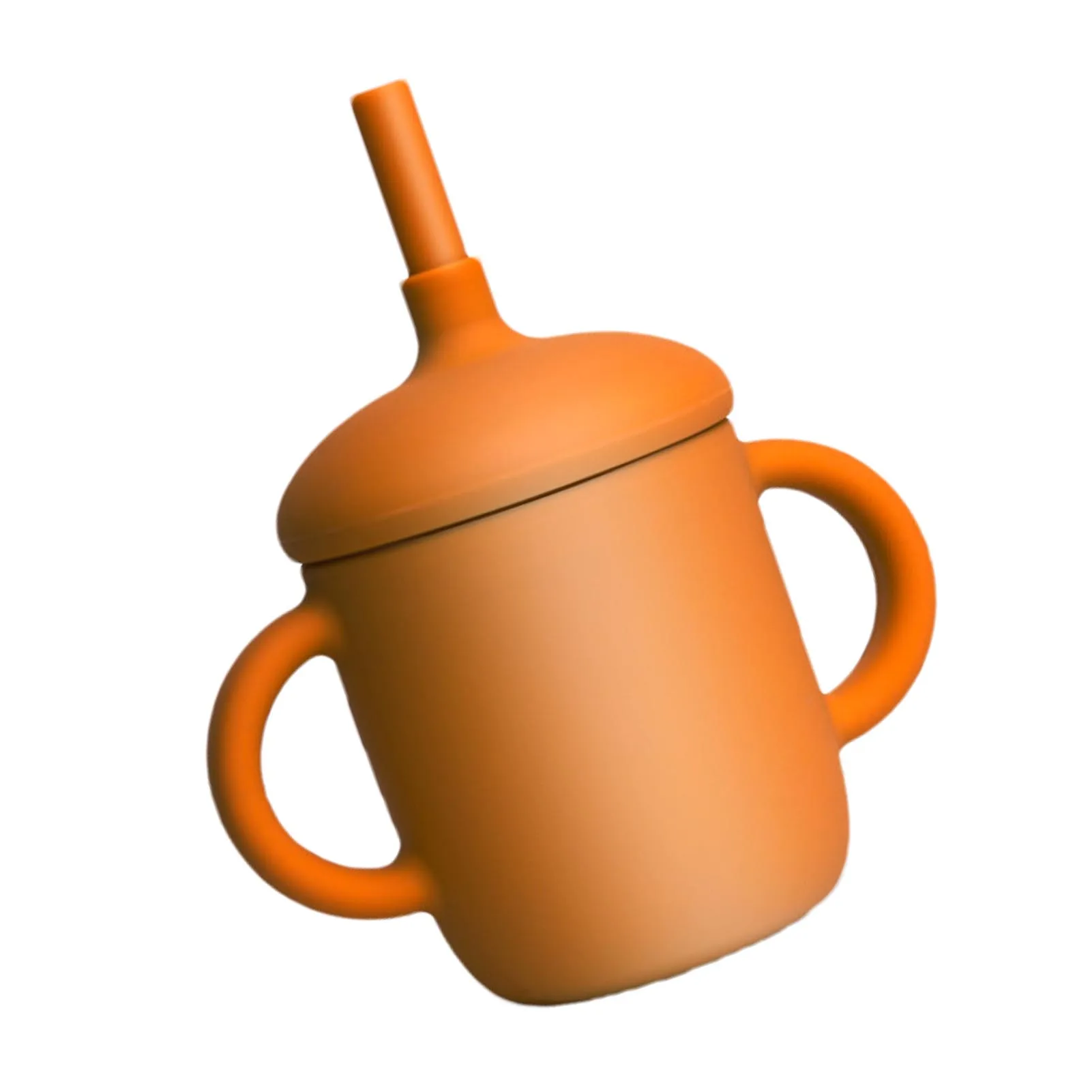 Silicone Baby Straw Cup Toddler Sippy Cup With 2 Handlers Soft Water Drinking Cups Food Grade Training Cup For Toddlers Infants 
Silicone Baby Straw Cup Toddler Sippy Cup With 2 Handlers Soft Water Drinking Cups Food Grade Training Cup For Toddlers Infants