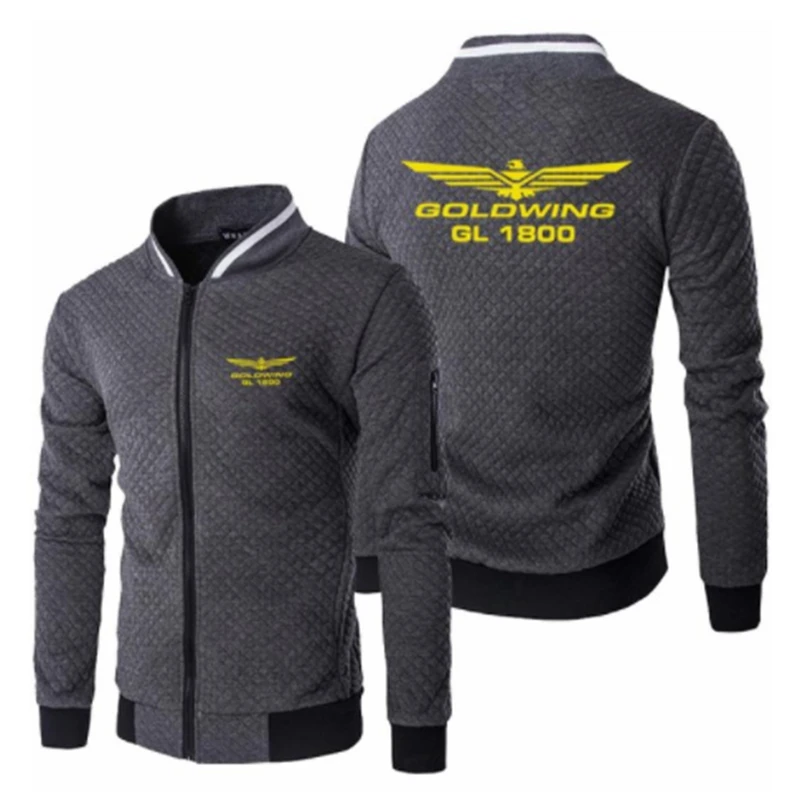 New Spring Autumn Mens Long Sleeve Goldwing GL1800 Logo Jacket Sportswear Casual Zipper Hoody Male Sweatshirts Tops
New Spring Autumn Mens Long Sleeve Goldwing GL1800 Logo Jacket Sportswear Casual Zipper Hoody Male Sweatshirts Tops