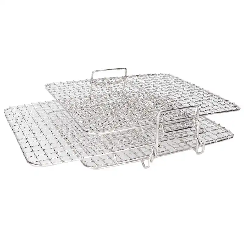 3PCS Grill Rack ultifunction Steamer Shelf Cookware Stainless Steel Stackable Steaming Rack Fryer Accessories
3PCS Grill Rack ultifunction Steamer Shelf Cookware Stainless Steel Stackable Steaming Rack Fryer Accessories