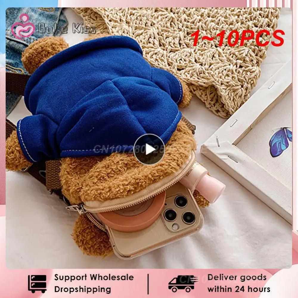 1~10PCS Women Cartoon Bear Plush Shoulder Bag Cute Soft Ladies Fur Bag Female Party Little Girl Christmas Gift Mini Backpack
1~10PCS Women Cartoon Bear Plush Shoulder Bag Cute Soft Ladies Fur Bag Female Party Little Girl Christmas Gift Mini Backpack