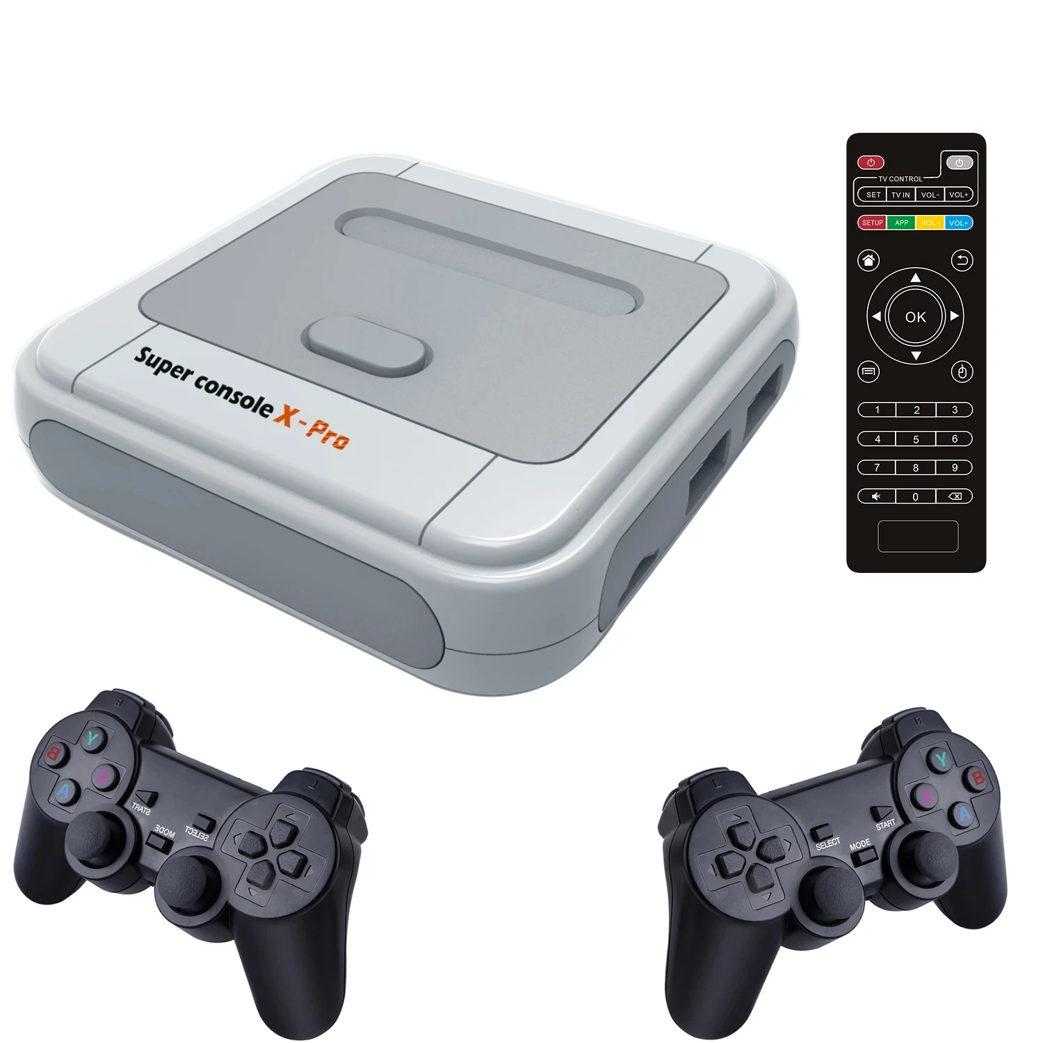 Portable Game Consoles for PS1/PSP Support Wireless Controllers Built-in 50000+ Games Mini 4K TV HD Video Console
Portable Game Consoles for PS1/PSP Support Wireless Controllers Built-in 50000+ Games Mini 4K TV HD Video Console