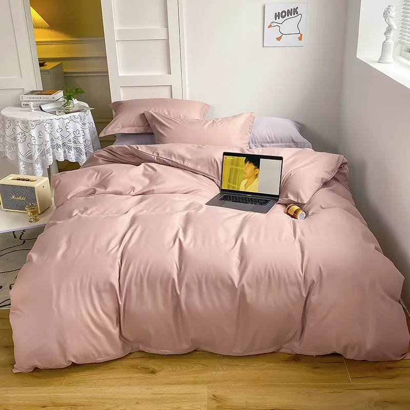 2022 New Ins Wind Cream Series Mix and Match Solid Color Double Combination Four-piece Set Bedding
2022 New Ins Wind Cream Series Mix and Match Solid Color Double Combination Four-piece Set Bedding