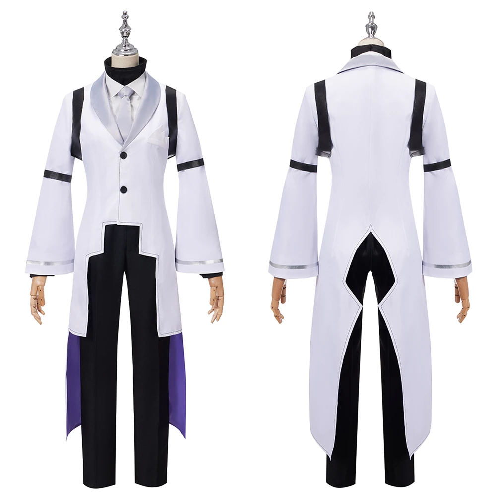 Anime Bungou Stray Dogs 4th season Cosplay Sigma Costume Long Trench Uniform Suit Halloween Party Outfit for Men Women
Anime Bungou Stray Dogs 4th season Cosplay Sigma Costume Long Trench Uniform Suit Halloween Party Outfit for Men Women