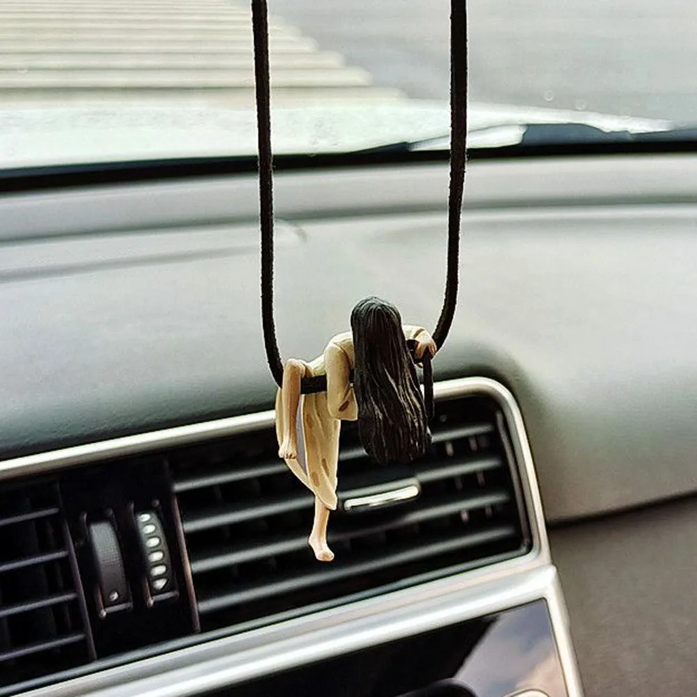 Hanging Accessory Car Pendant Sadako Doll Sadako Model Car Decoration Rear View Mirror Car Decoration Accessories
Hanging Accessory Car Pendant Sadako Doll Sadako Model Car Decoration Rear View Mirror Car Decoration Accessories