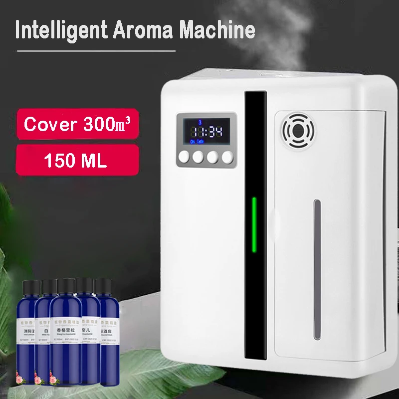 New Fashion Fragrance Aroma Diffuser Air Scent Machine 300CBM Timer Function Essential Oil for Home Office
New Fashion Fragrance Aroma Diffuser Air Scent Machine 300CBM Timer Function Essential Oil for Home Office