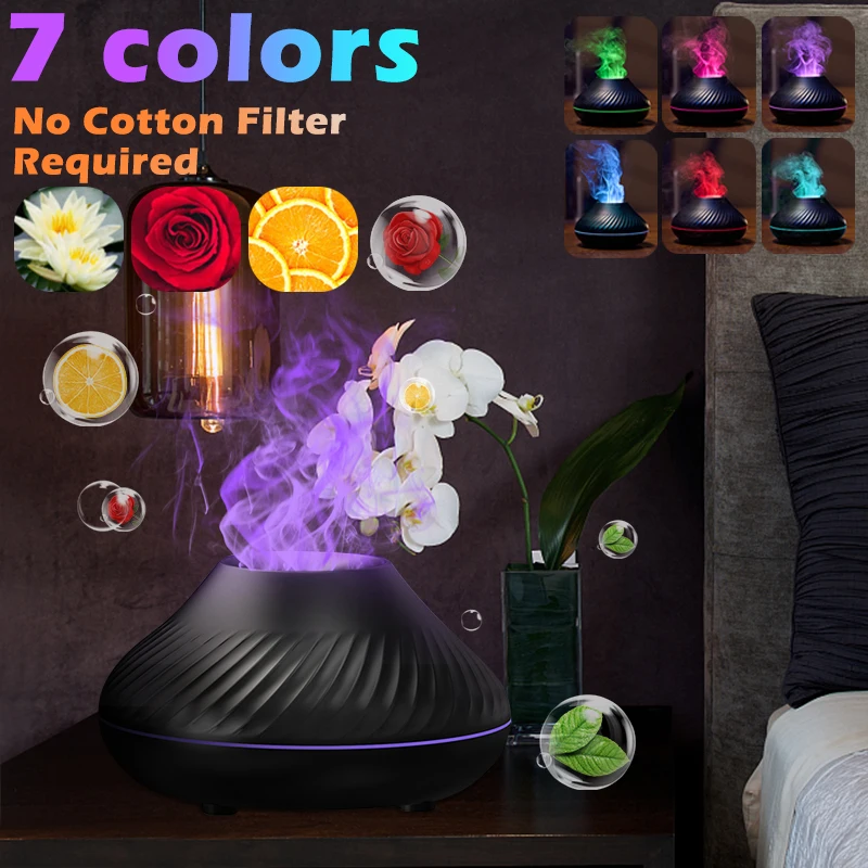 7 Colors Volcano Aroma Diffuser Essential Oil Lamp Diffuser Air Humidifier Fragrance Home 130ml USB Portable Room Humidifier
7 Colors Volcano Aroma Diffuser Essential Oil Lamp Diffuser Air Humidifier Fragrance Home 130ml USB Portable Room Humidifier