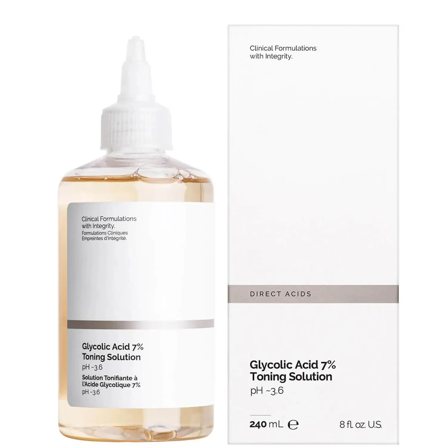 Glycolic Acid 7% Toning Solution Facial Care Toner Exfoliator Smoothing Skin Smooth and Brighten The Complexion Makeup Serum
Glycolic Acid 7% Toning Solution Facial Care Toner Exfoliator Smoothing Skin Smooth and Brighten The Complexion Makeup Serum