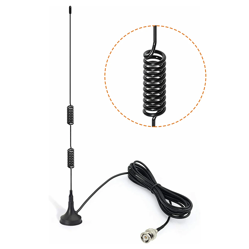 300cm VHF UHF Ham Radio Antenna Amateur Radio Mobile Radio Scanner Antenna BNC Male Connector For Uniden Radio Scanner
300cm VHF UHF Ham Radio Antenna Amateur Radio Mobile Radio Scanner Antenna BNC Male Connector For Uniden Radio Scanner
