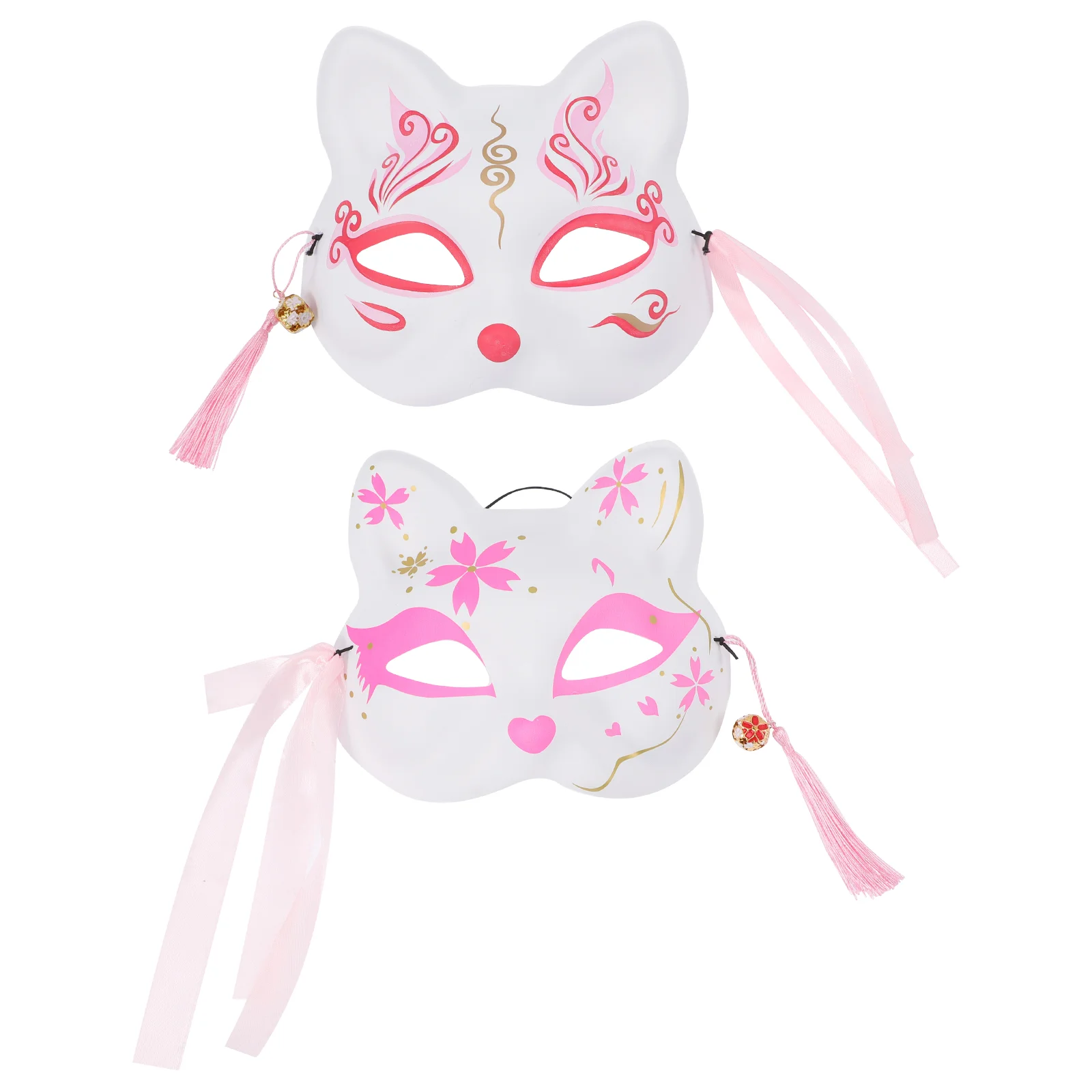 2 Pcs Cat Mask Ball Party Masquerade Japanese Style Costume Masks Fox Kimono Plastic Cosplay
2 Pcs Cat Mask Ball Party Masquerade Japanese Style Costume Masks Fox Kimono Plastic Cosplay