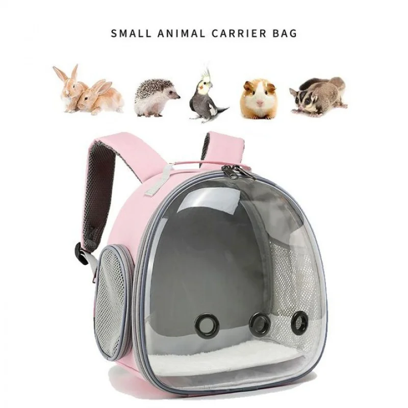 2023 NEW Pet Backpack Hamster Carrier Transparent Small Animal Carrier Guinea Pig Backpack Ferret Pet Bag Rabbit Bunny Cage
2023 NEW Pet Backpack Hamster Carrier Transparent Small Animal Carrier Guinea Pig Backpack Ferret Pet Bag Rabbit Bunny Cage