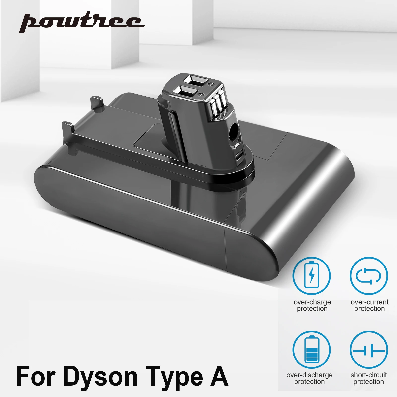 Type A 22.2V 4000mAh Li-ion Vacuum cleaner Battery for Dyson DC35 DC45 DC31 DC34 DC44 DC31 Animal 917083-01 Rechargeable Battery
Type A 22.2V 4000mAh Li-ion Vacuum cleaner Battery for Dyson DC35 DC45 DC31 DC34 DC44 DC31 Animal 917083-01 Rechargeable Battery