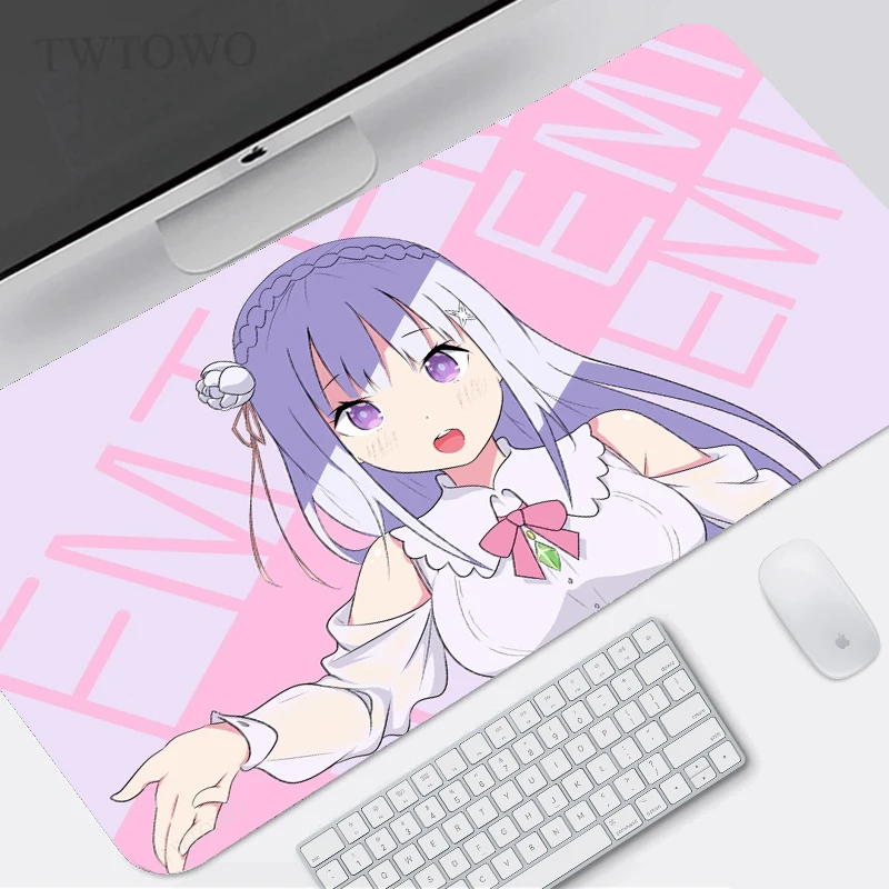 Геймерский коврик для мыши Rem Re Zero, большой коврик для домашней мыши XL, противоскользящий, из натурального каучука, для офиса, ноутбука
Геймерский коврик для мыши Rem Re Zero, большой коврик для домашней мыши XL, противоскользящий, из натурального каучука, для офиса, ноутбука