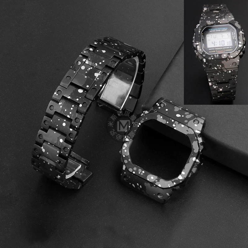 Ремешок DW5600 из модифицированного алюминиевого сплава для наручных часов и чехол для C-asio DW5000 искусственная фотография металлический ремешо...
Ремешок DW5600 из модифицированного алюминиевого сплава для наручных часов и чехол для C-asio DW5000 искусственная фотография металлический ремешо...